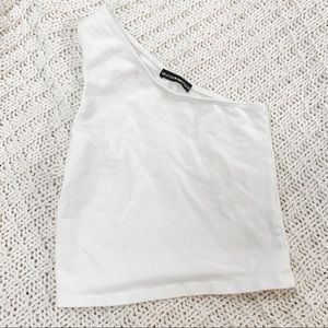 Brandy Melville one shoulder top
